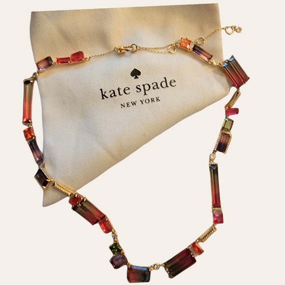 Kate Spade Geo Gems Collar Necklace 